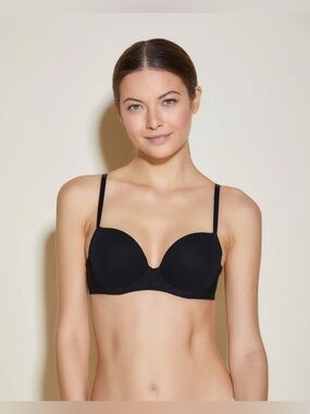 Cosabella Soire Confidence Mesh T-Shirt Bra 30D Black